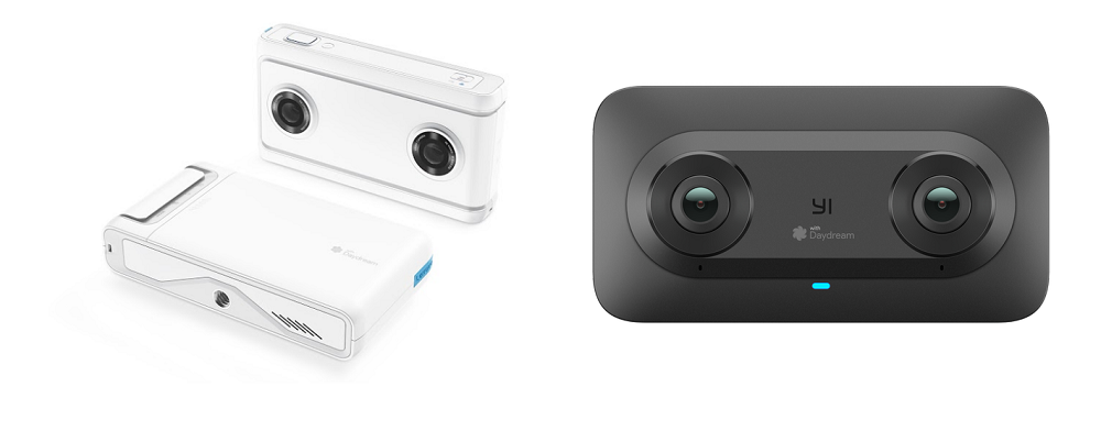 Google announces two VR180 cameras and a standalone Daydream Lenovo Mirage Solo VR headset