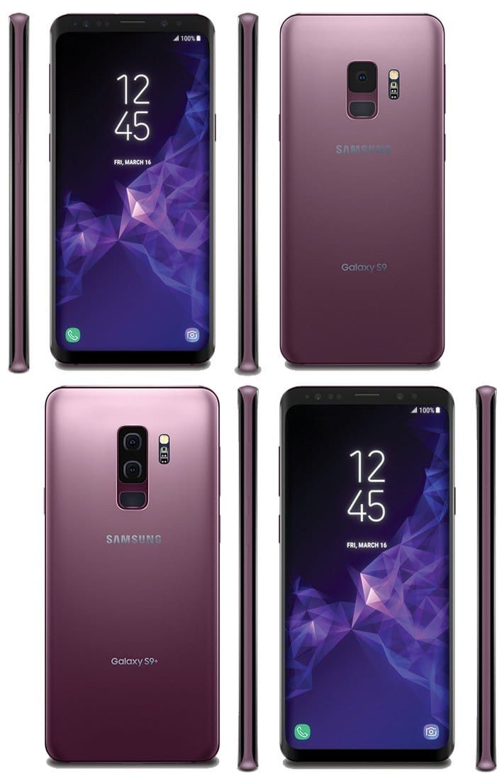 Galaxy S9 and S9+ Lilac Purple