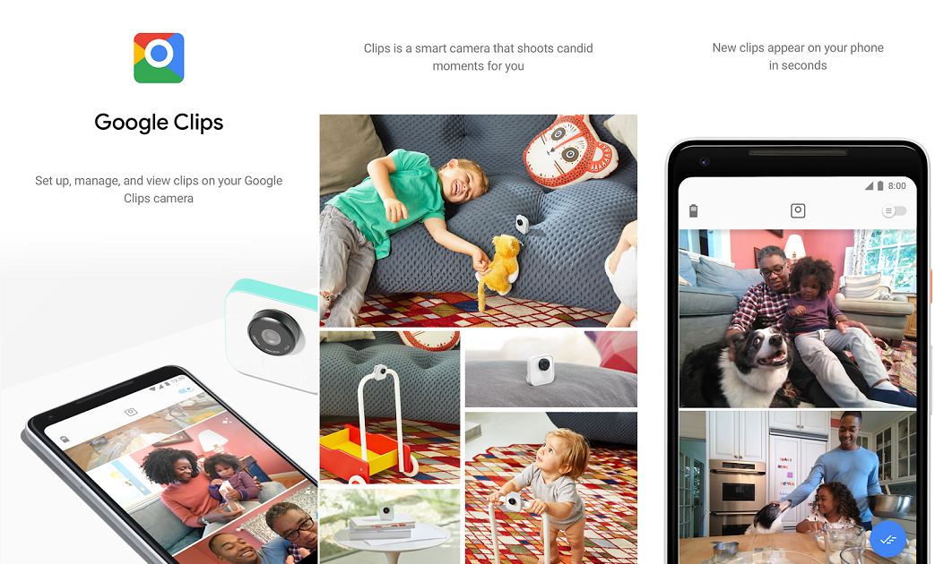 Google Clips app is now on the Play Store