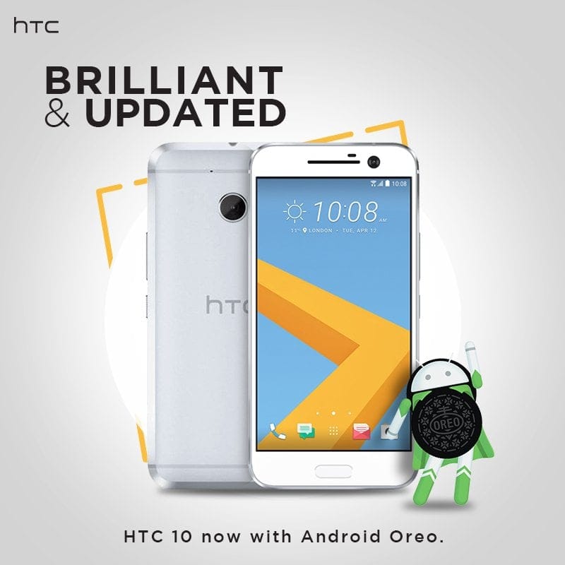 HTC 10 Oreo OTA rolling out in India, Singapore and probably more countries