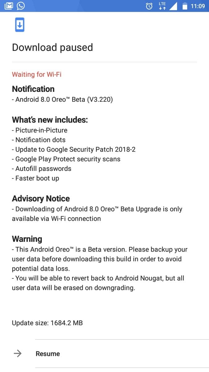 Nokia 3 Oreo update is now available under beta labs