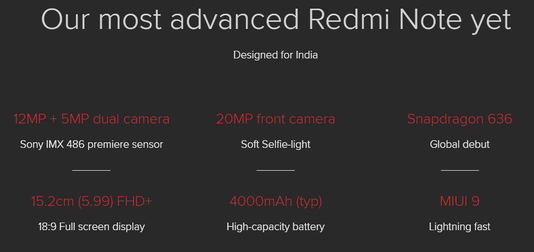 Xiaomi Redmi Note 5 Pro