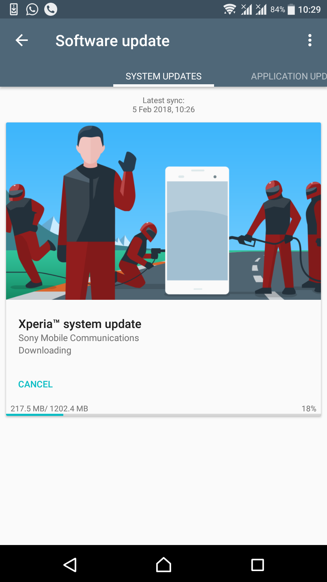 Xperia X Oreo 8.0