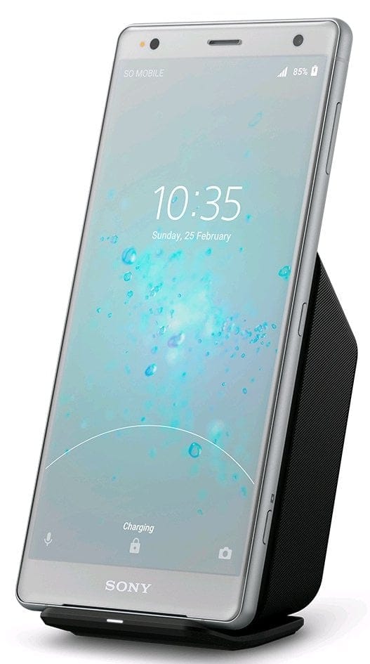 Xperia XZ2 wireless charging