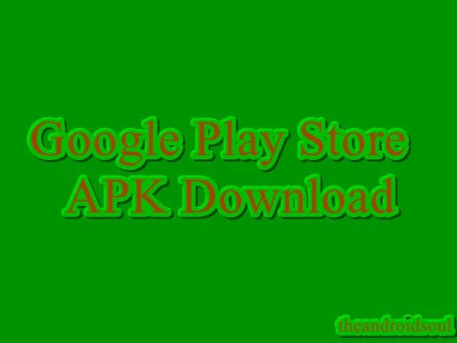 Play Store APK download