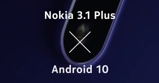 Nokia 3.1 Plus Android 10 update