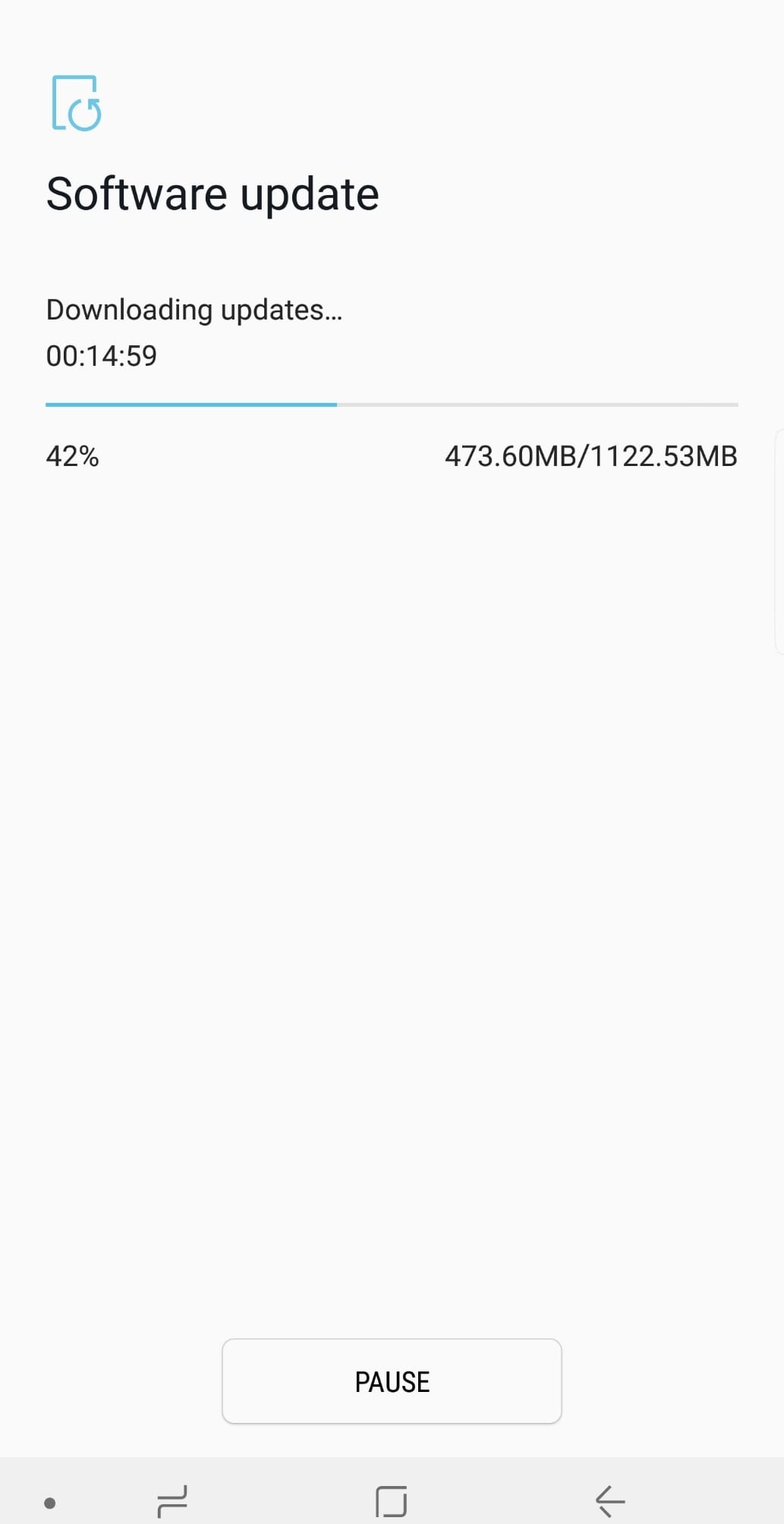 Unlocked Galaxy Note 8 Oreo update