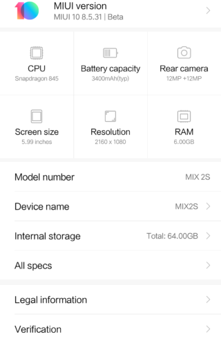 MIUI 10 Screenshot 8