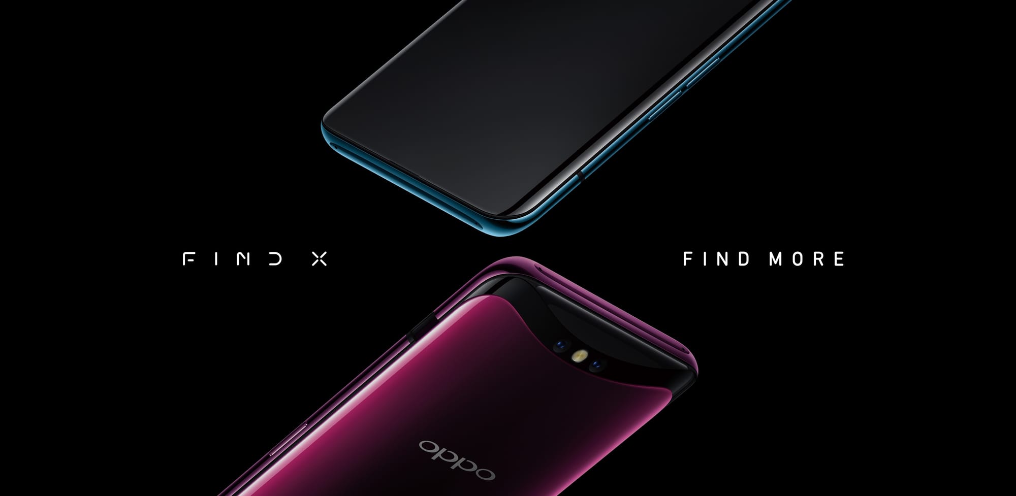 The Oppo Find X slide-out camera obsoletes the notch and allows for super slim bezels