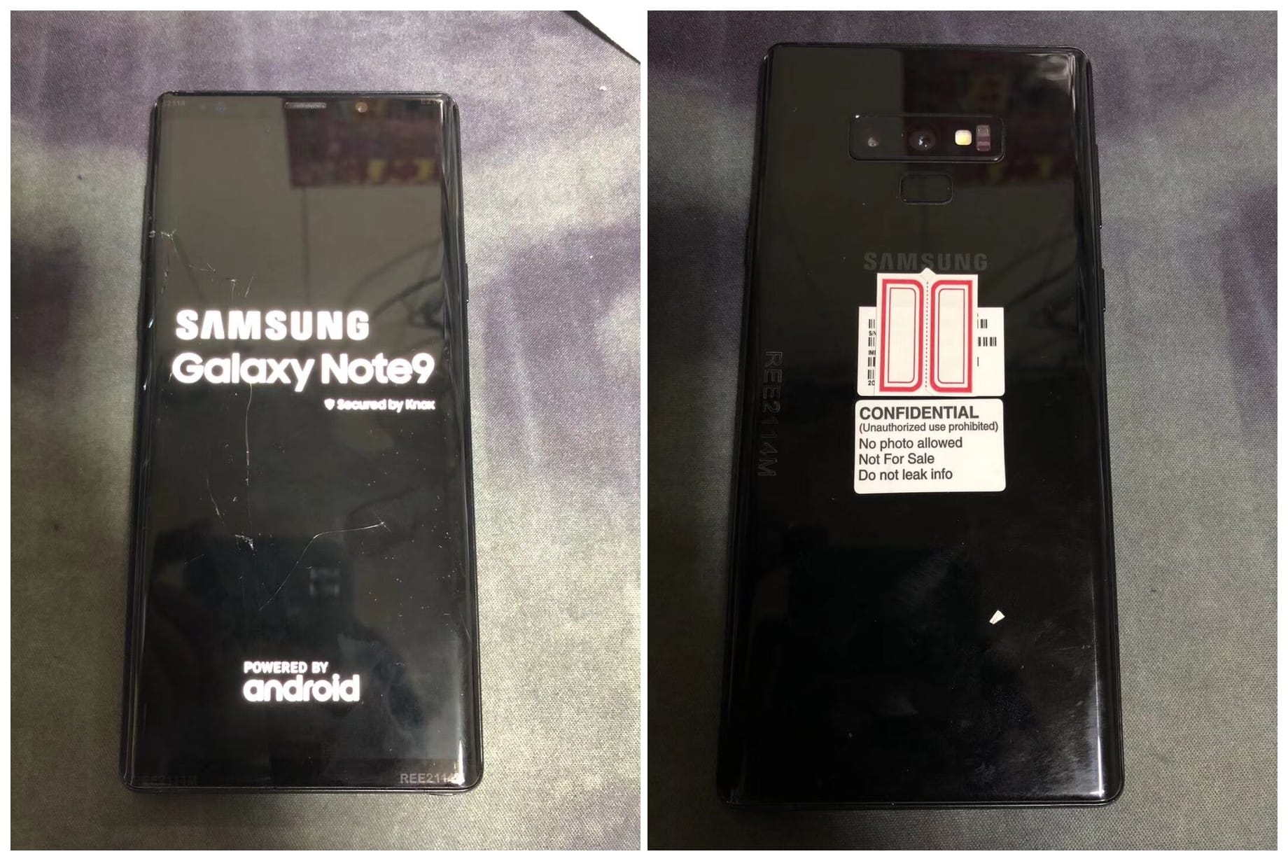 Galaxy Note 9 design revealed in full in leaked images