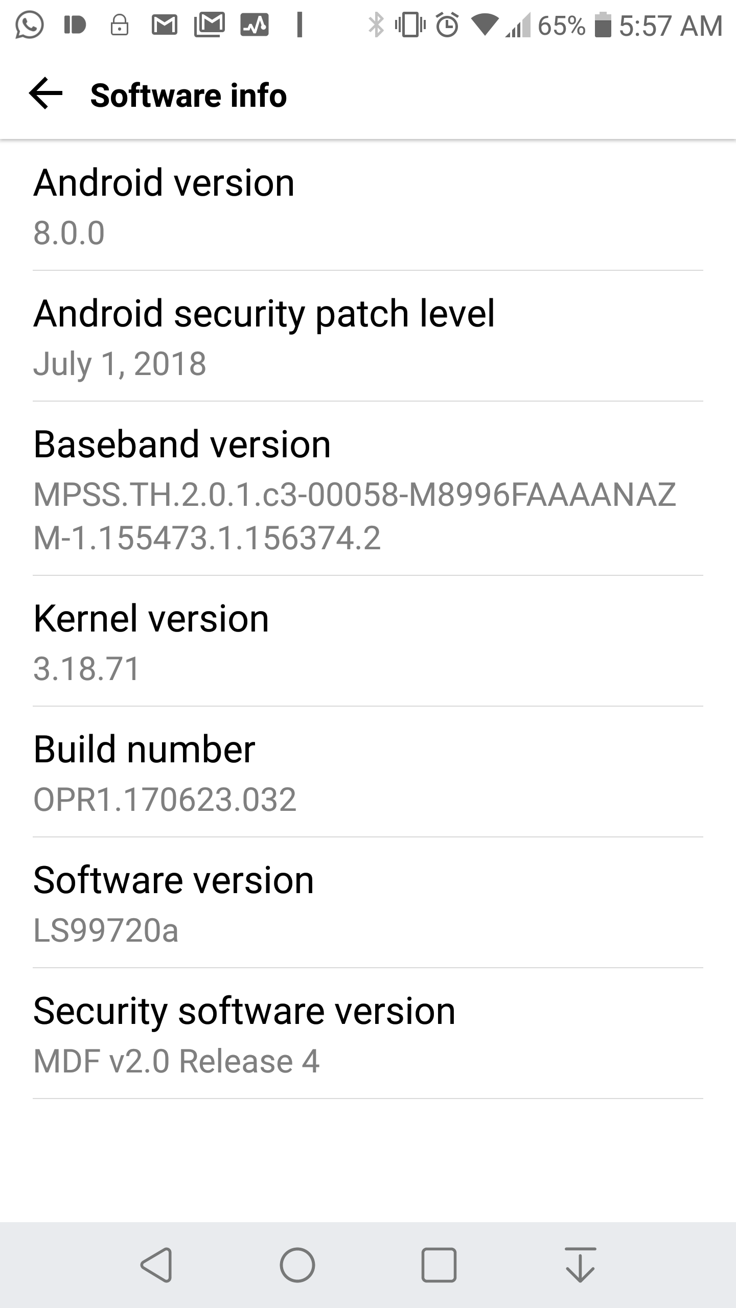 Android 8.0 Oreo update for LG V20 arrives on Sprint