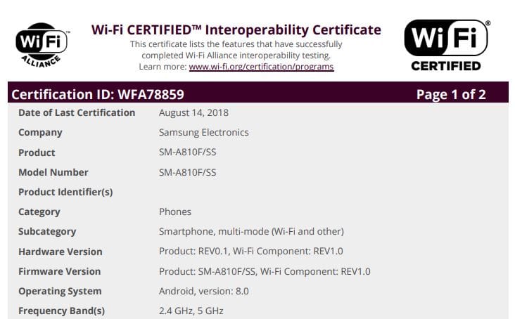 Samsung Galaxy A8 2016 Android Oreo global rollout is ready to begin