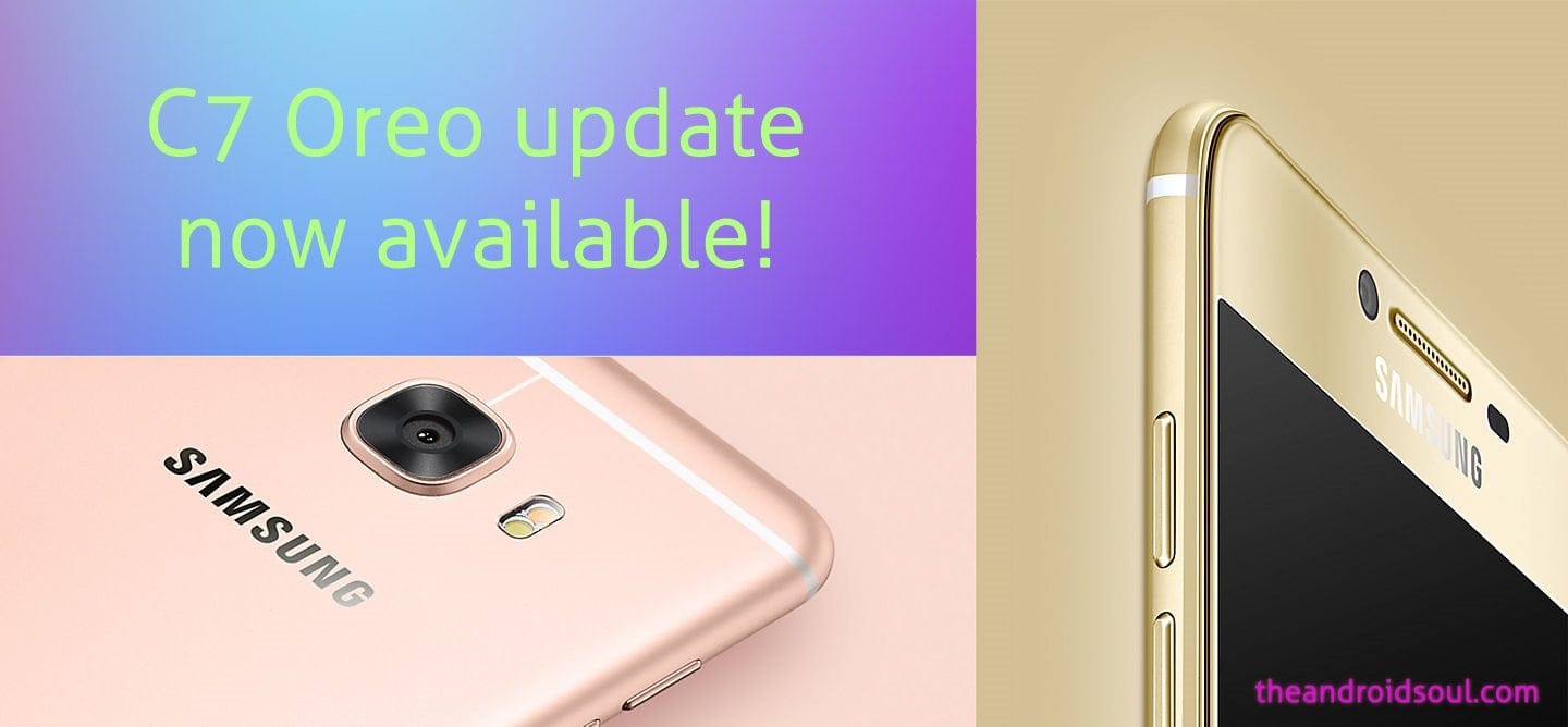 [Update: Galaxy C5 Pro too] Android Oreo for Galaxy C7 is now available (OTA rolling out)