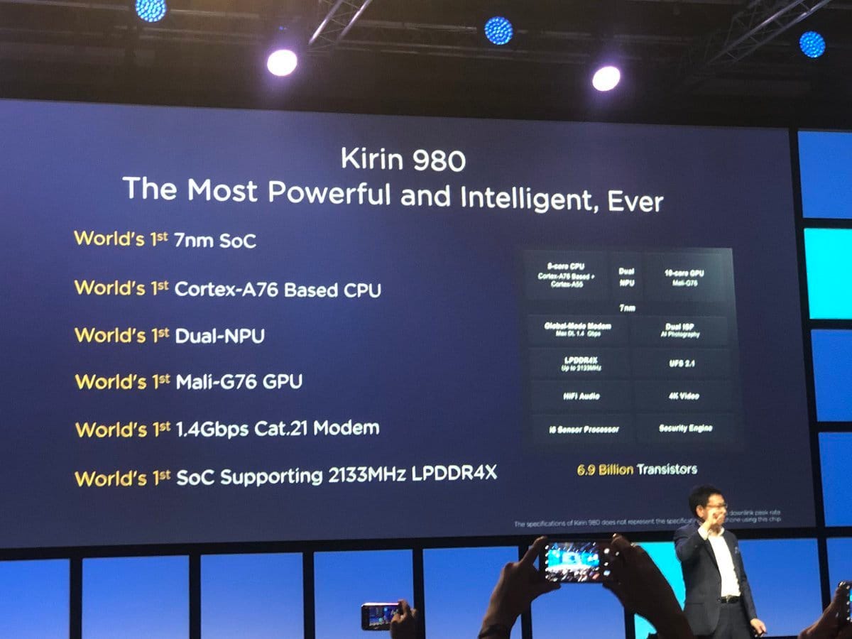 Kirin 980 compared to Snapdragon 845 by Huawei, you know which is better