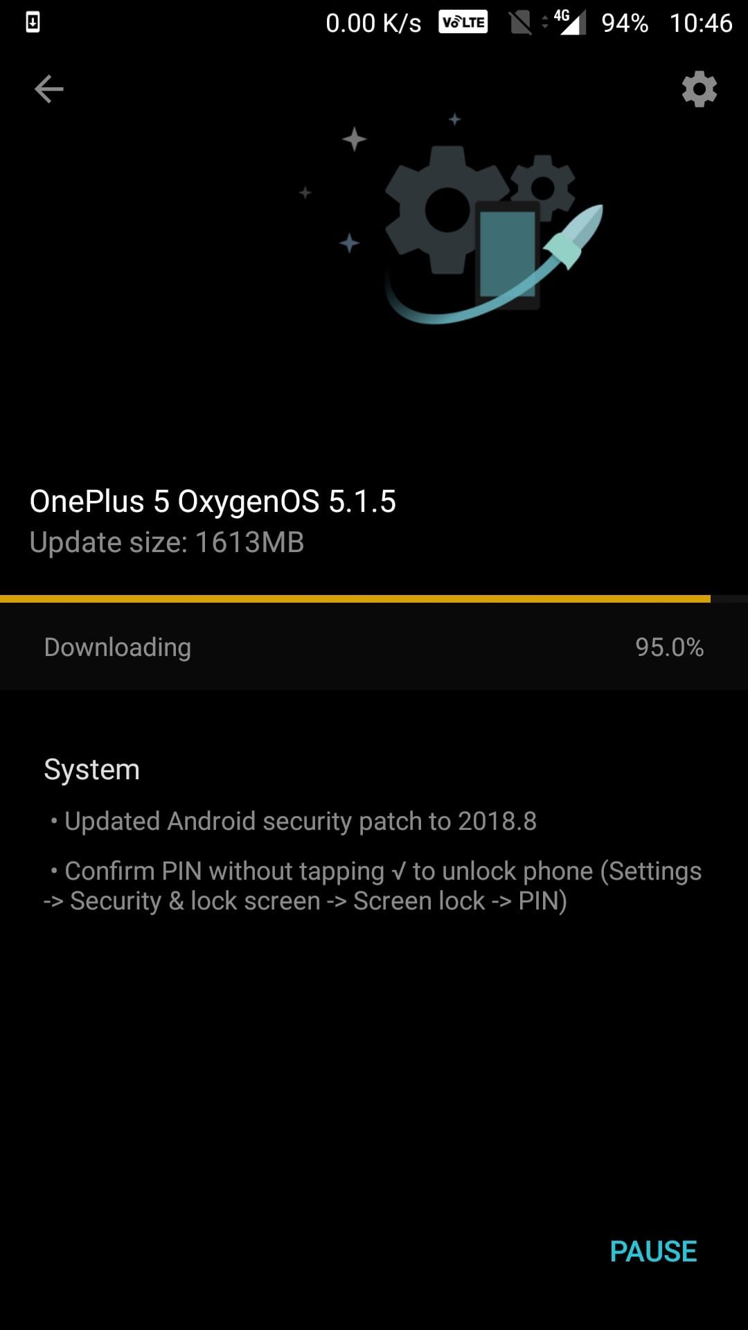 OxygenOS 5.1.5 for OnePlus 5 and 5T adds Project Treble support and direct unlock via PIN