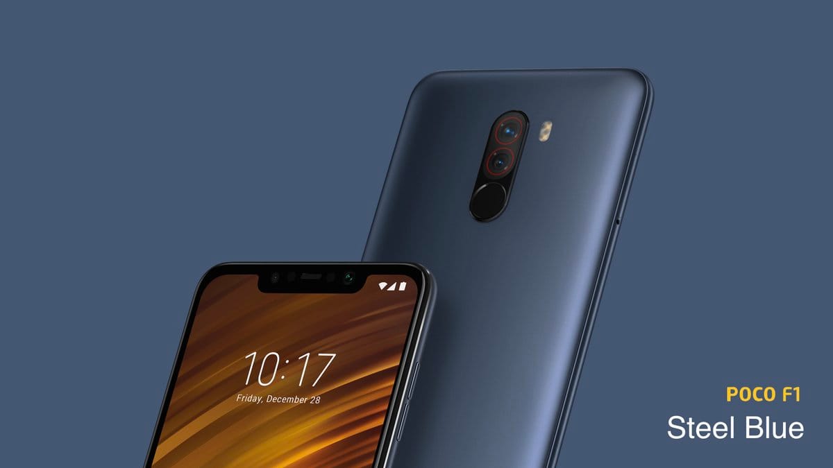 Xiaomi launches the Poco F1 mobile phone