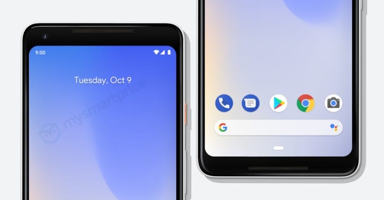 Press materials showcasing software feats of the Pixel 3 and Pixel 3 XL unearthed