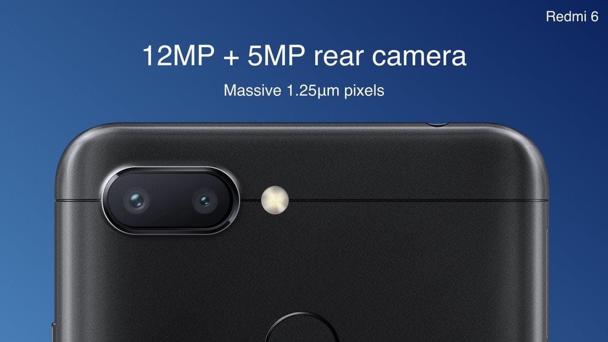 Xiaomi doubles down on the camera with the Redmi 6 handsets