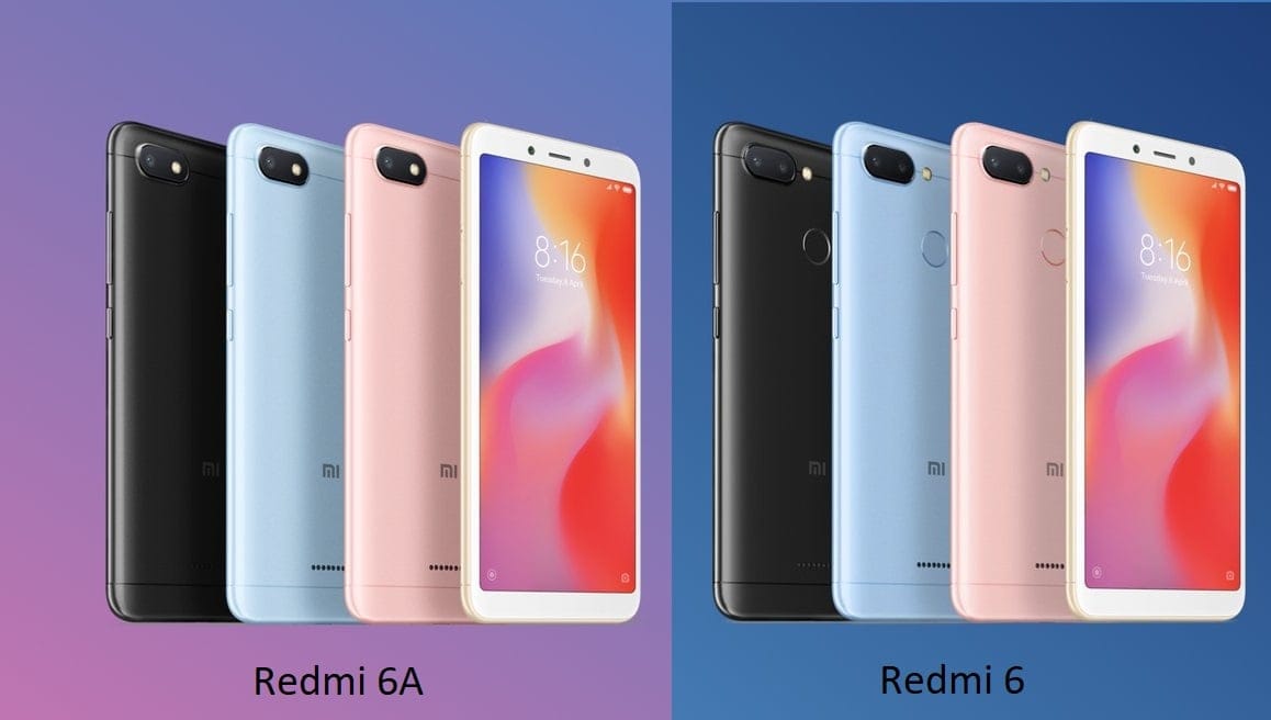 Redmi 6A and Redmi 6 receive updates to MIUI 9.6.18 and 9.6.19 respectively