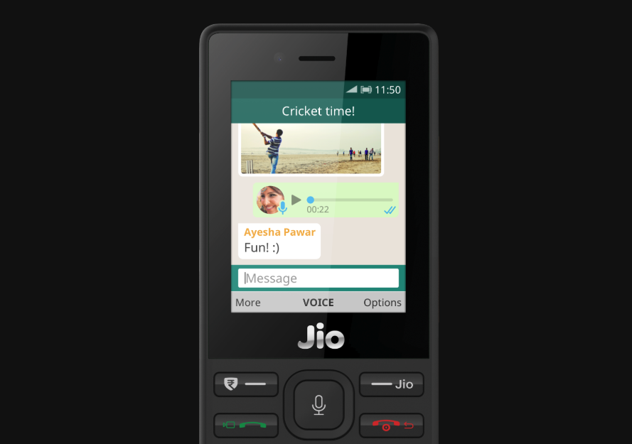 WhatsApp now available on JioPhone running KaiOS