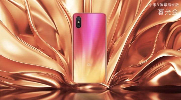 Xiaomi Mi 8 Pro announced with pressure-sensitive in-display fingerprint scanner and gorgeous new color option