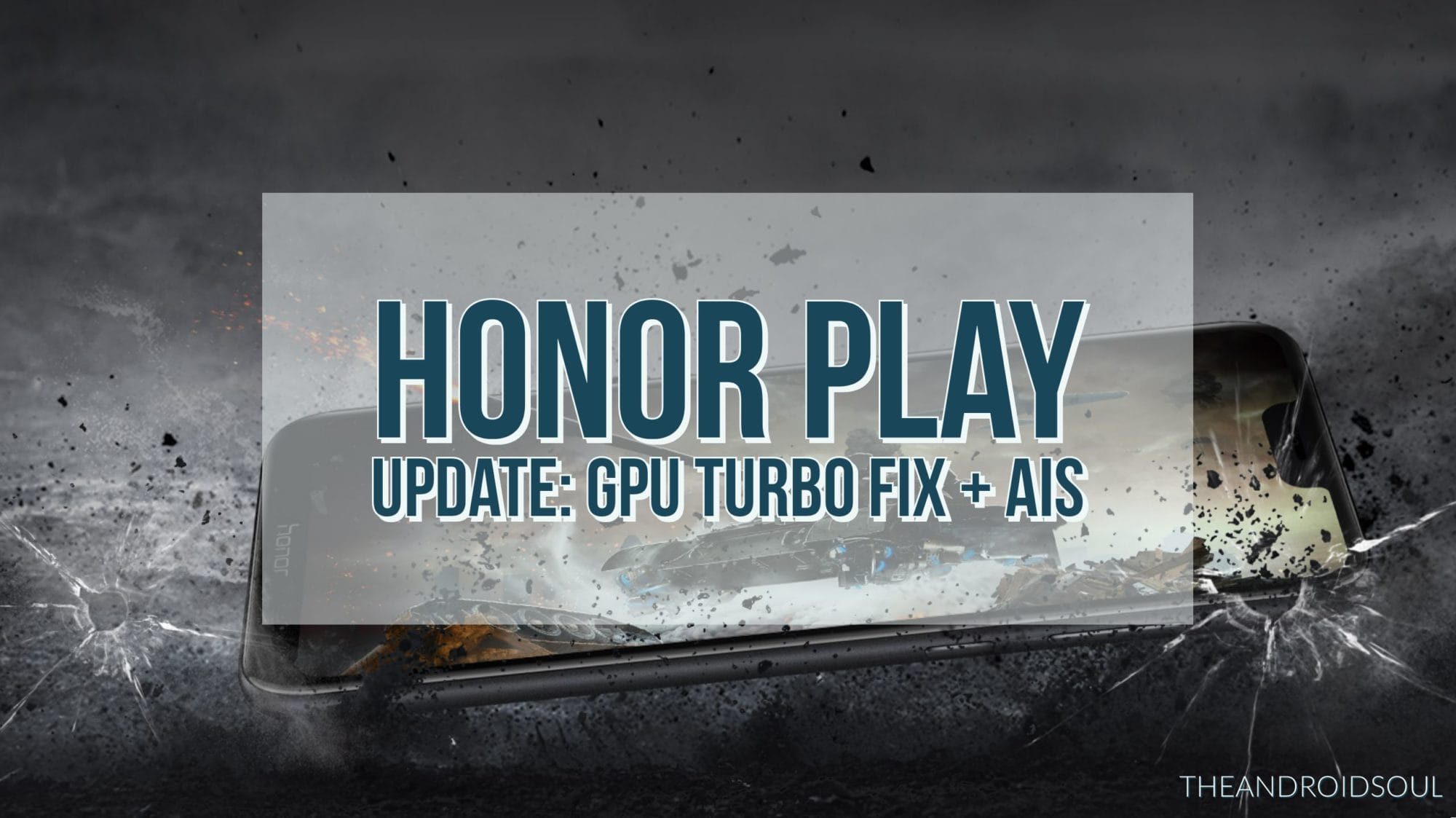 Honor Play gets new update that brings AIS and GPU Turbo fix (version 8.2.0.125)