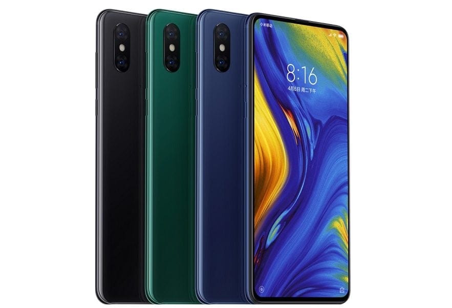 Xiaomi Mi Mix 3 slider goes official with true bezel-less display