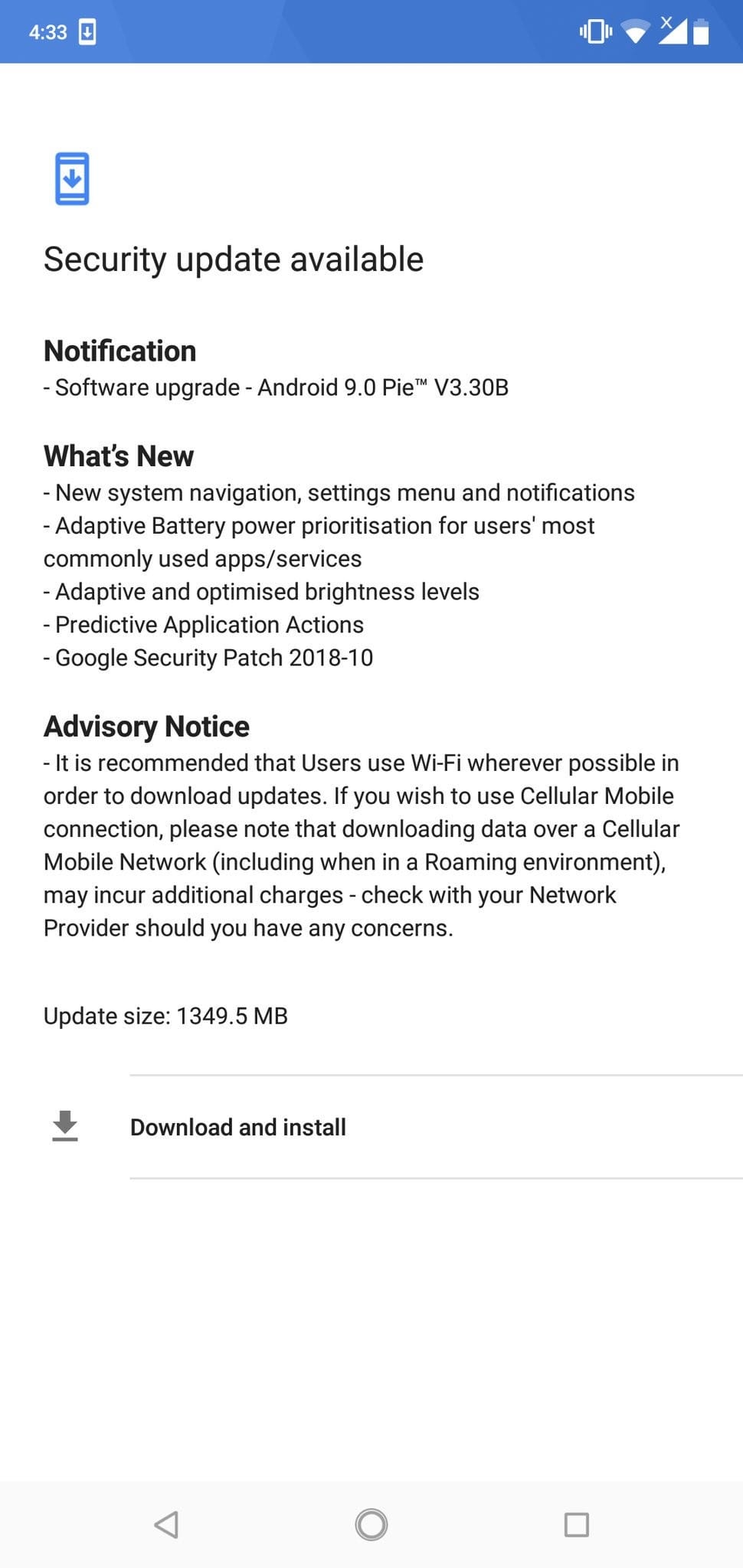 Nokia 6.1 Plus receiving stable Android 9 Pie update