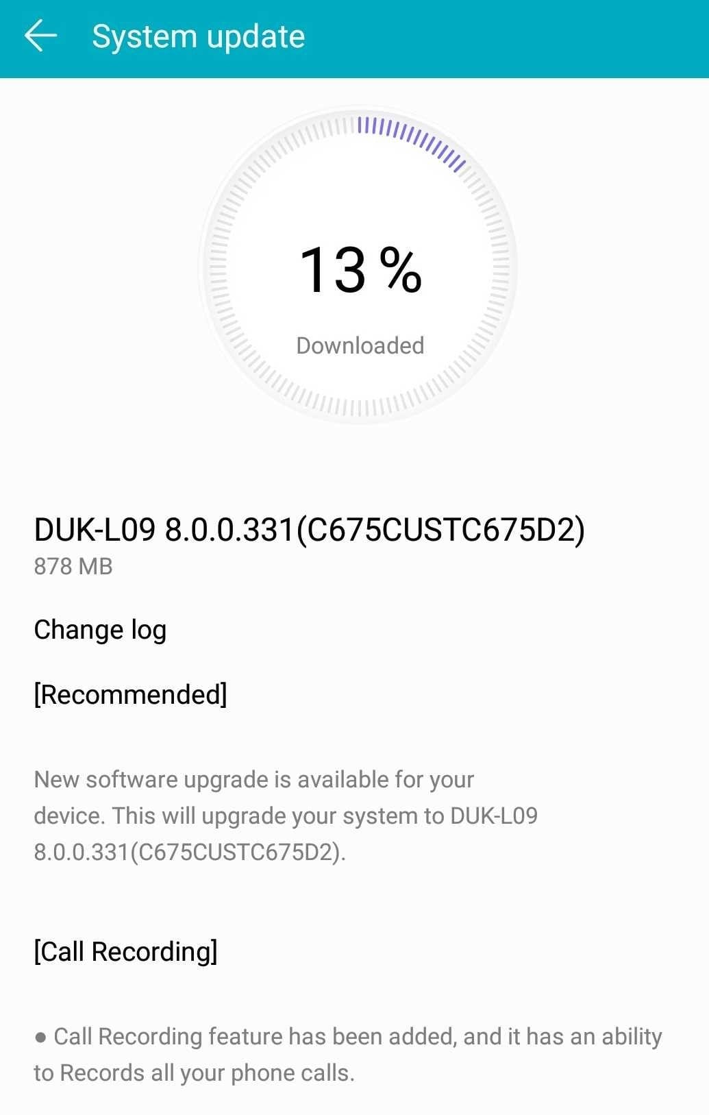 Honor 8 Pro update