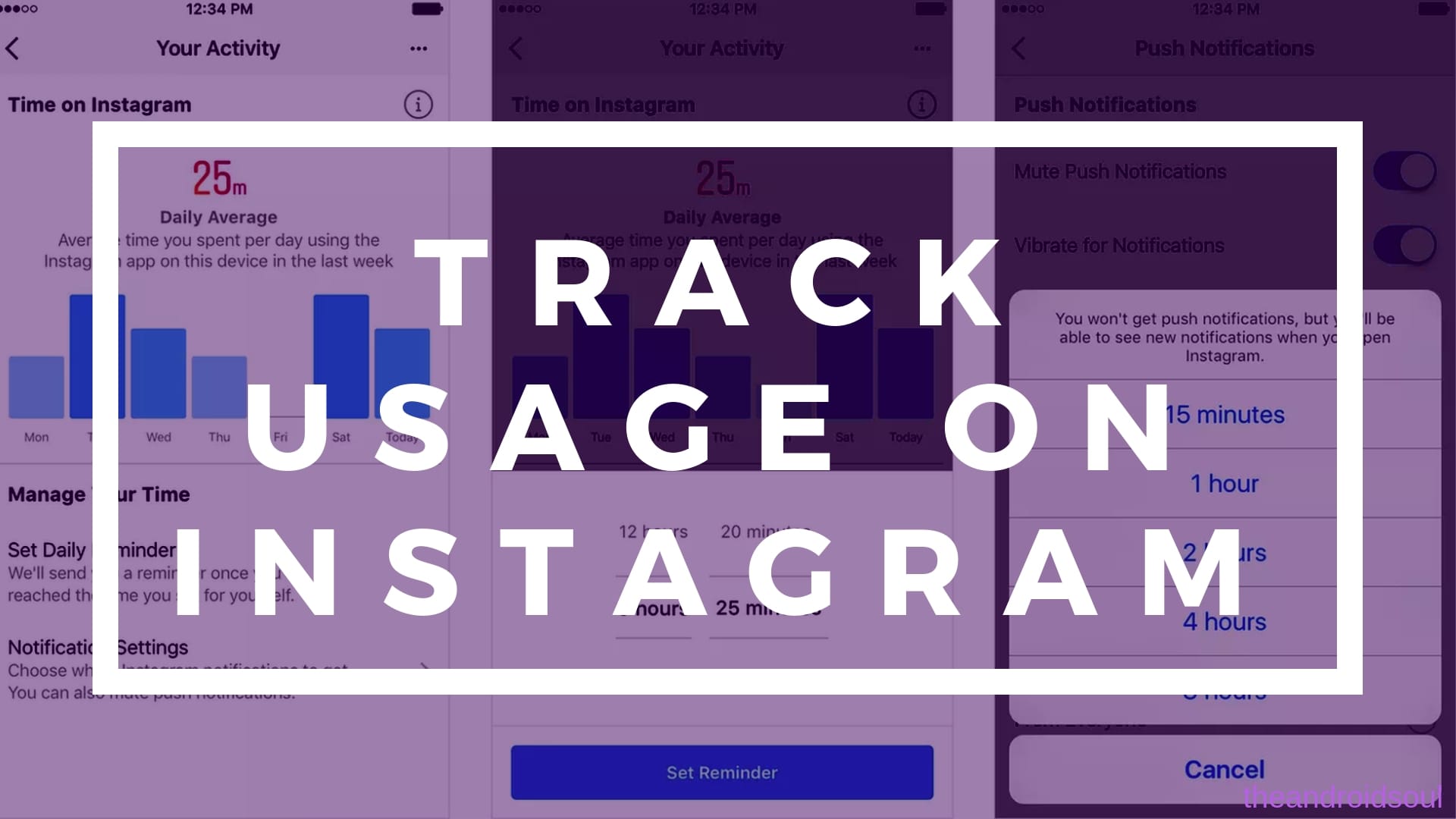 How to track time on Instagram easily