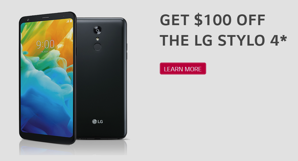 LG Stylo 4 deal: $100 off at Sprint for a limited time