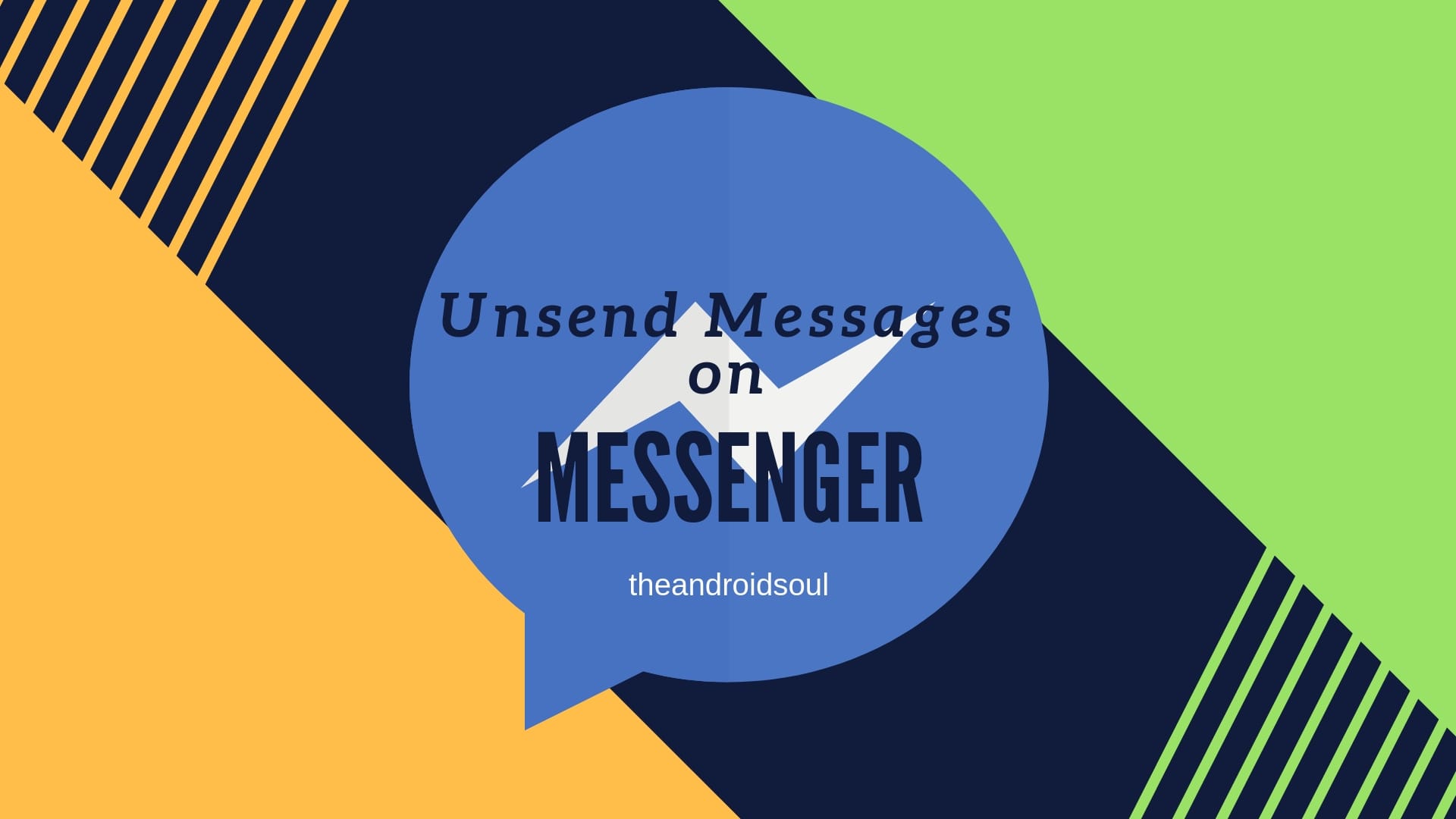 How to unsend messages on Facebook Messenger app