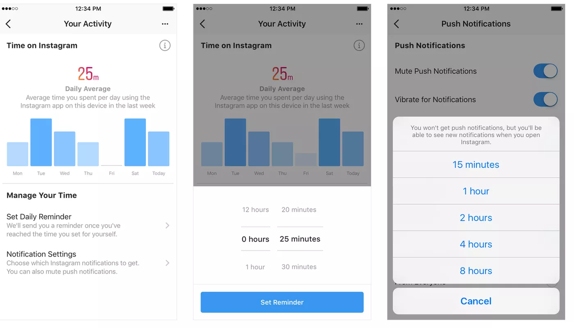 New Instagram update lets users track the time they spend on it