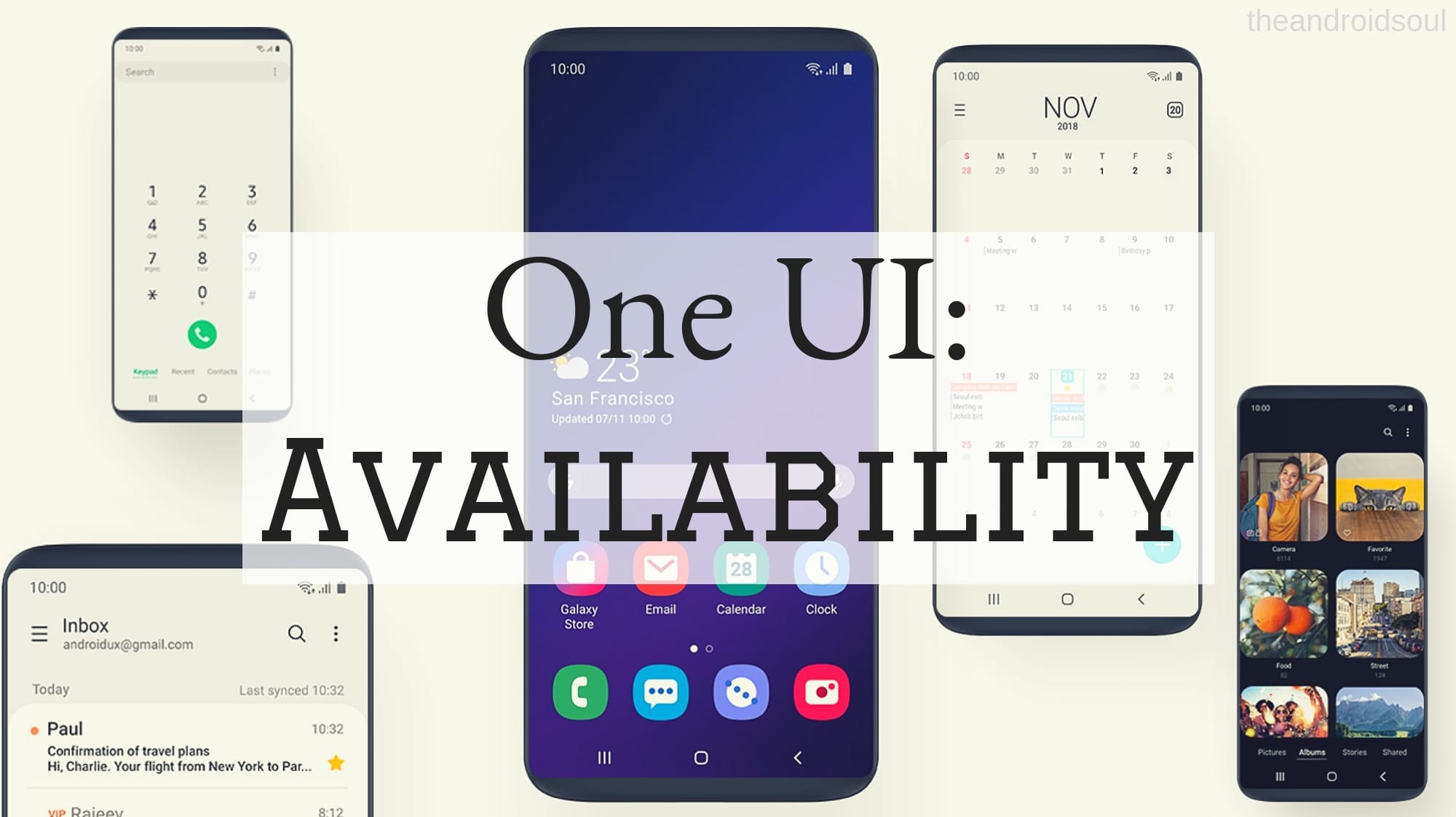 In which countries the Galaxy S9 Pie update with One UI is available right now