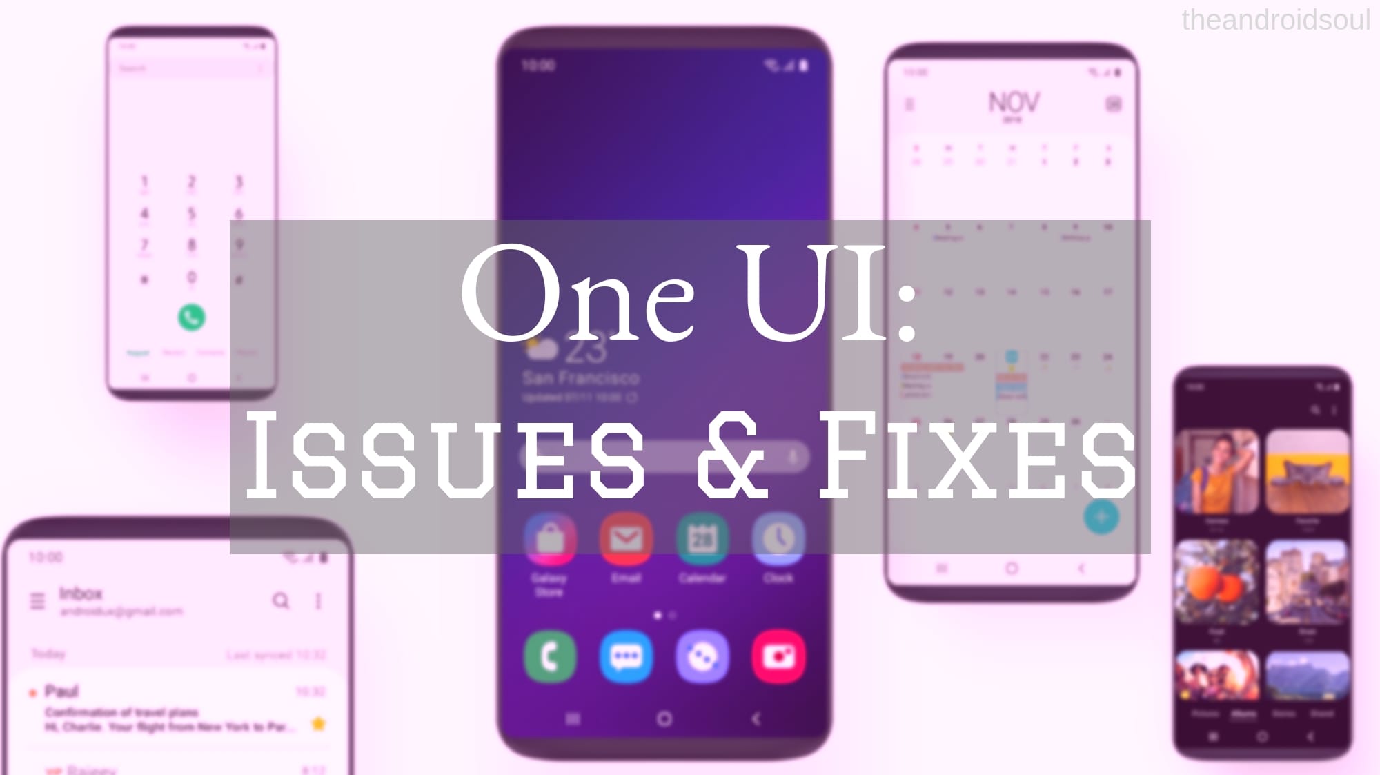 Samsung Galaxy S9 Android Pie beta One UI problems and solutions we know so far