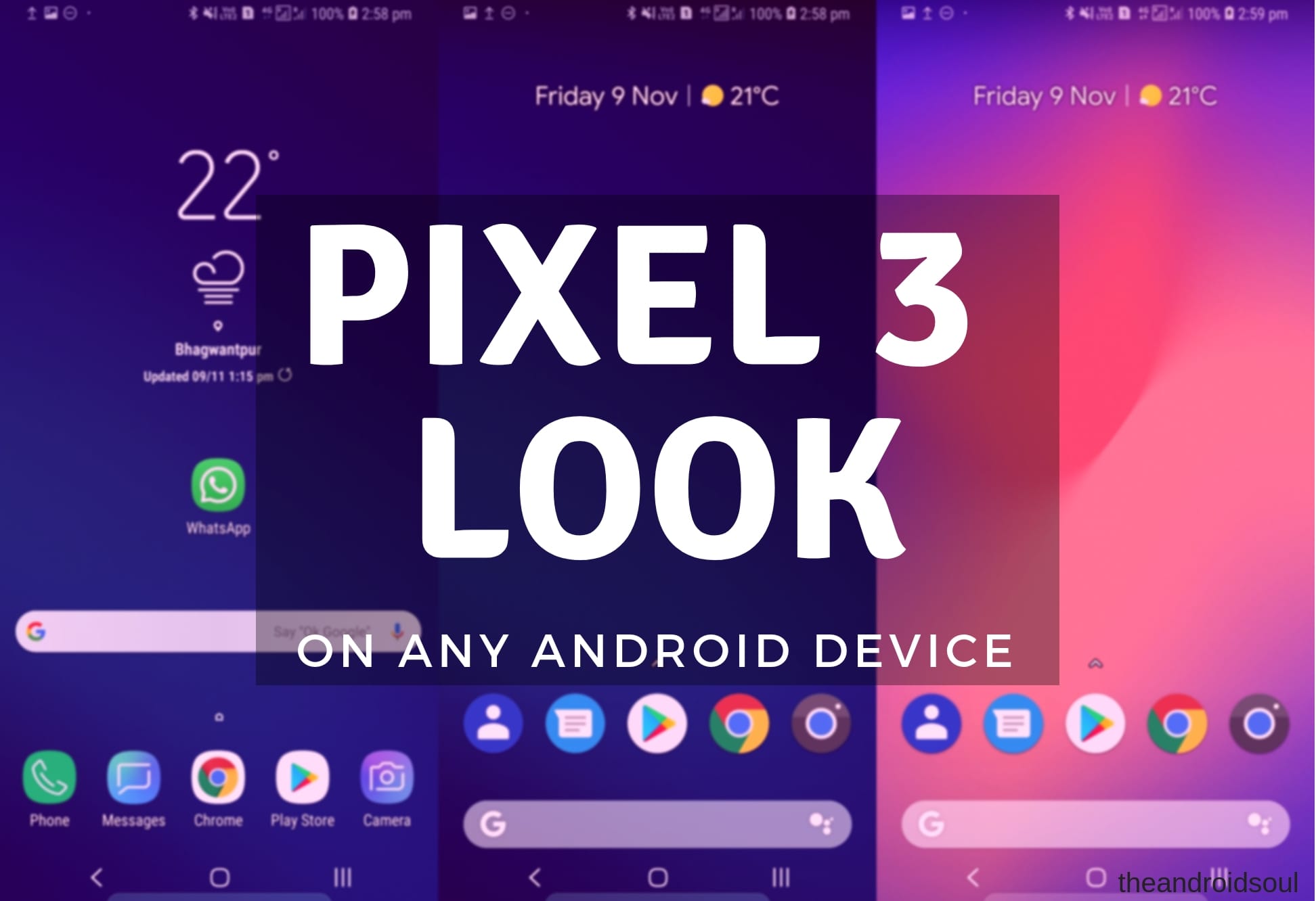 Get the Google Pixel 3 look on any Android device