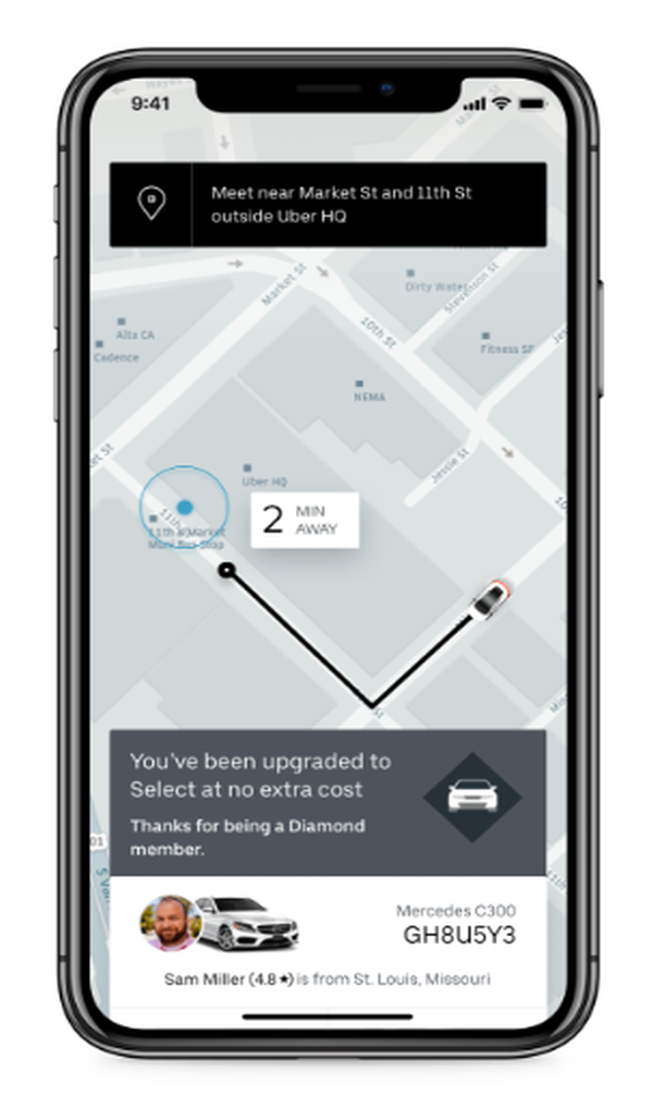 Uber Rewards program goes live in 9 US cities, nationwide launch to follow soon