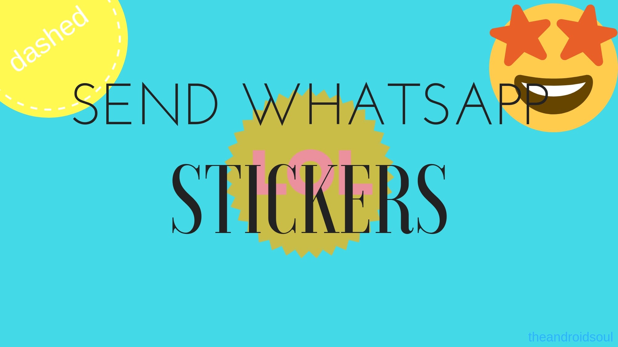 How to send WhatsApp stickers (new feature!)