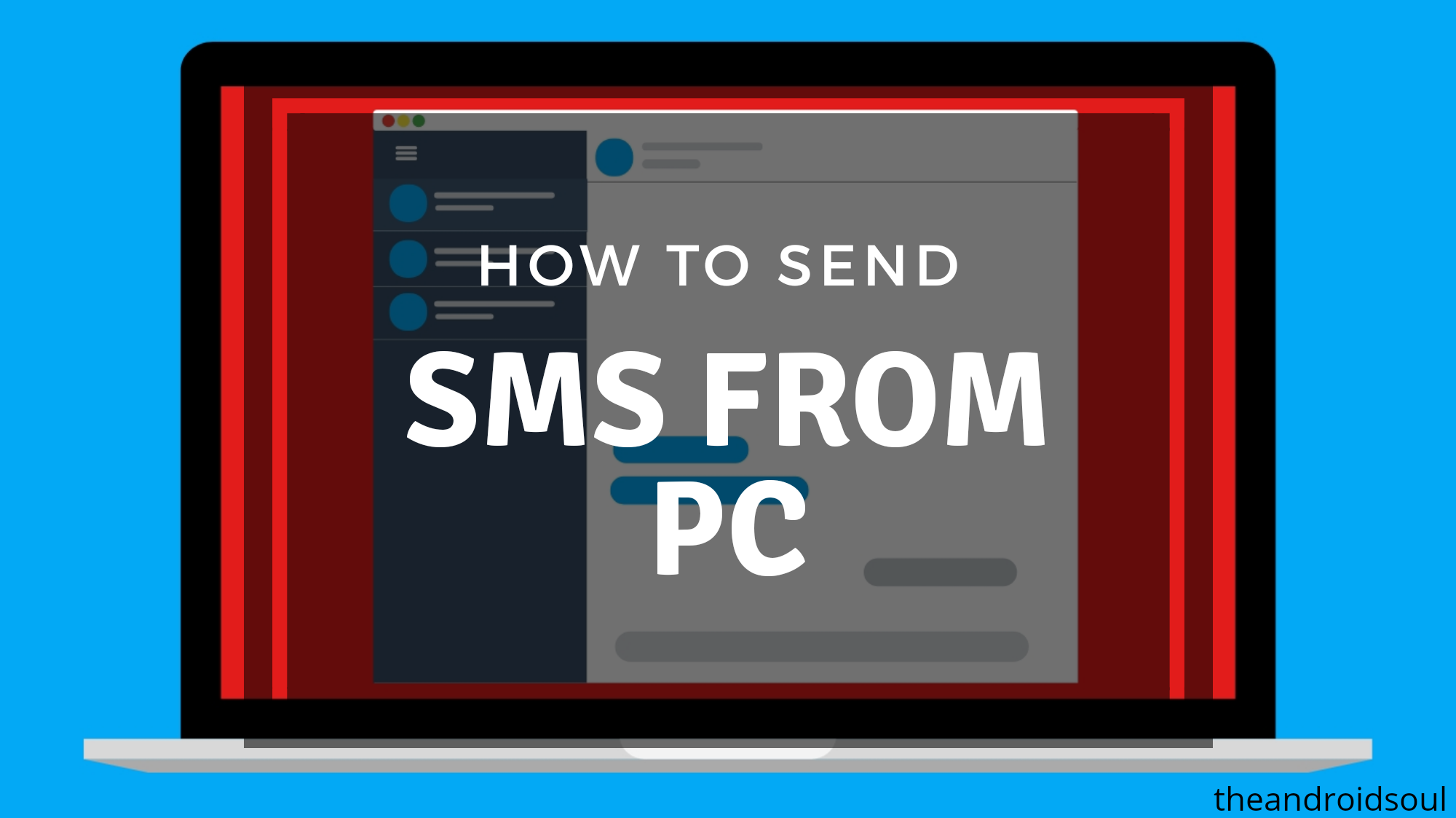 How to send SMS from your PC