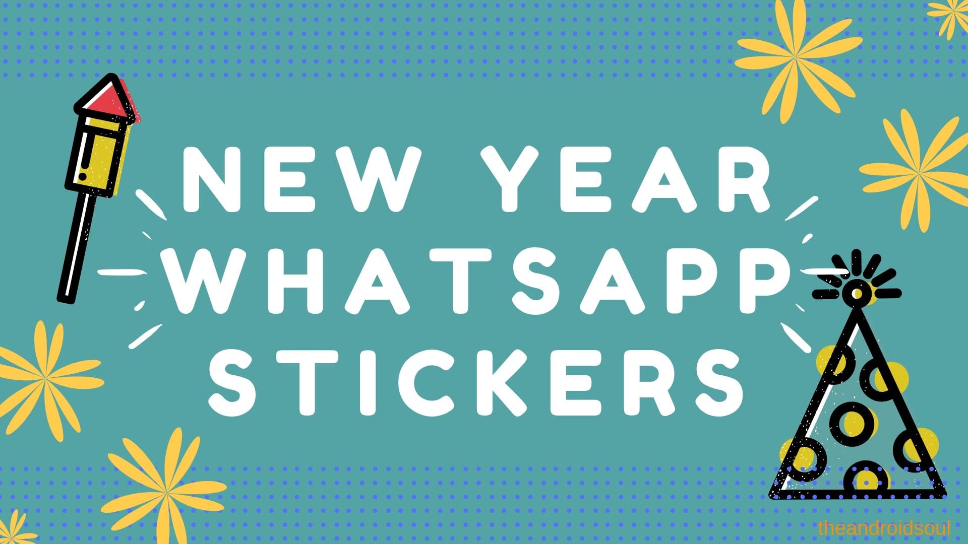 11 Best WhatsApp stickers for New Year Eve