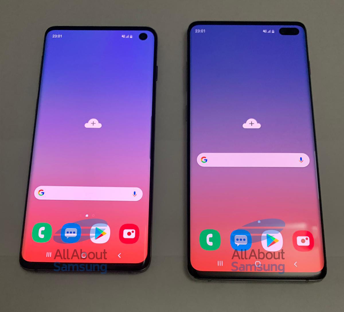 New Galaxy S10 and S10+ photos leaked yet again