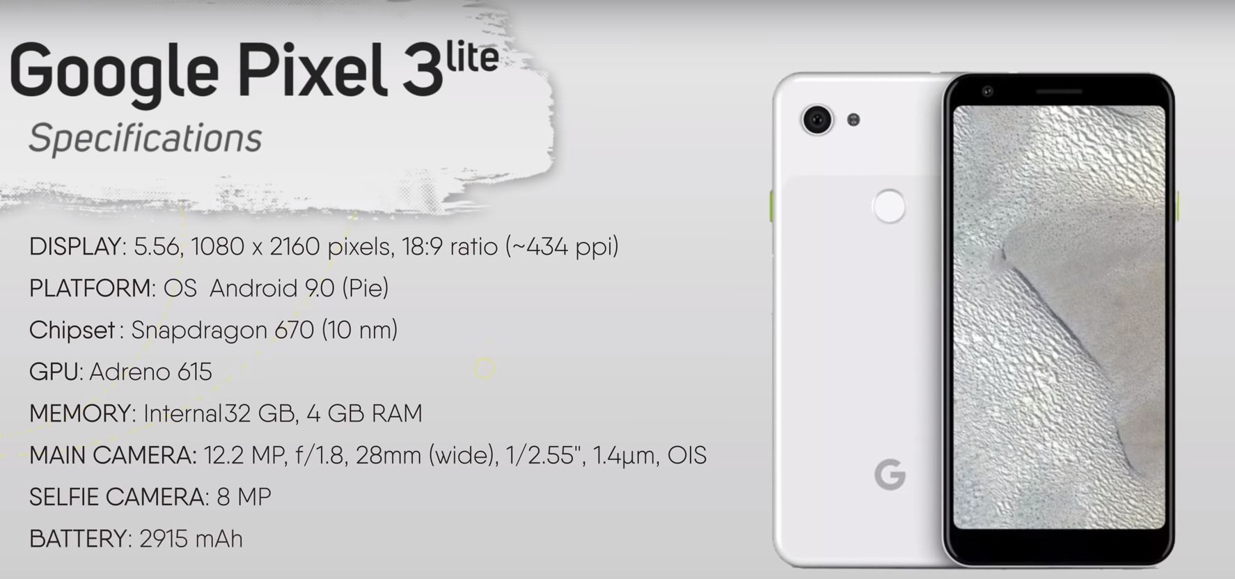 Google Pixel 3 lite leak-4