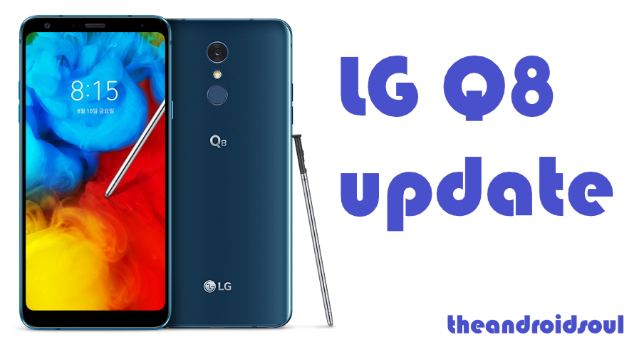 LG Q8 Pie update and other news: Release scheduled for Q3 2019