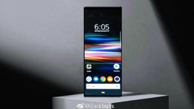 Sony Xperia XZ4 Leaked Image Shows Off Tall 21:9 Aspect Ratio Display