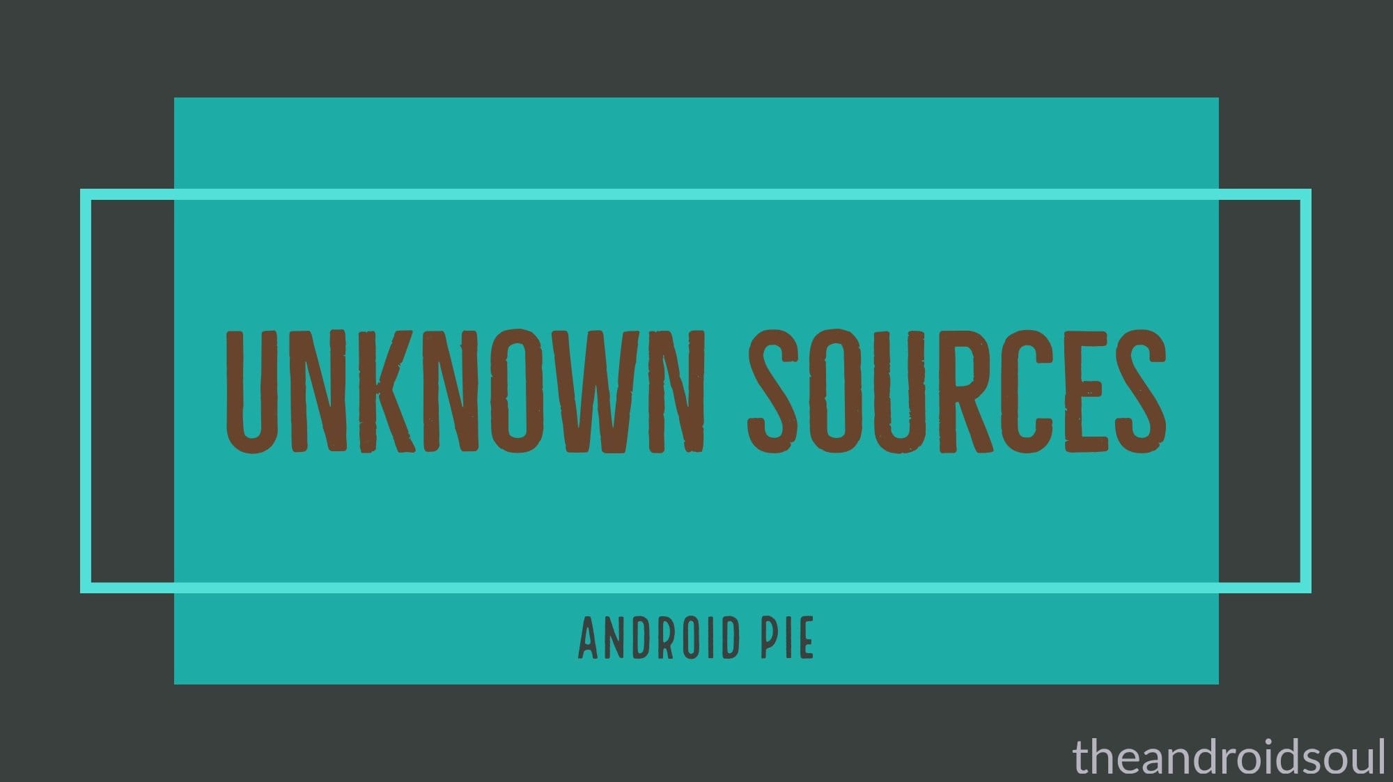 How to allow apps installation from unknown sources on Android 9 Pie