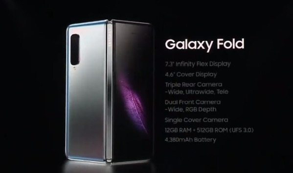 Galaxy Fold specs