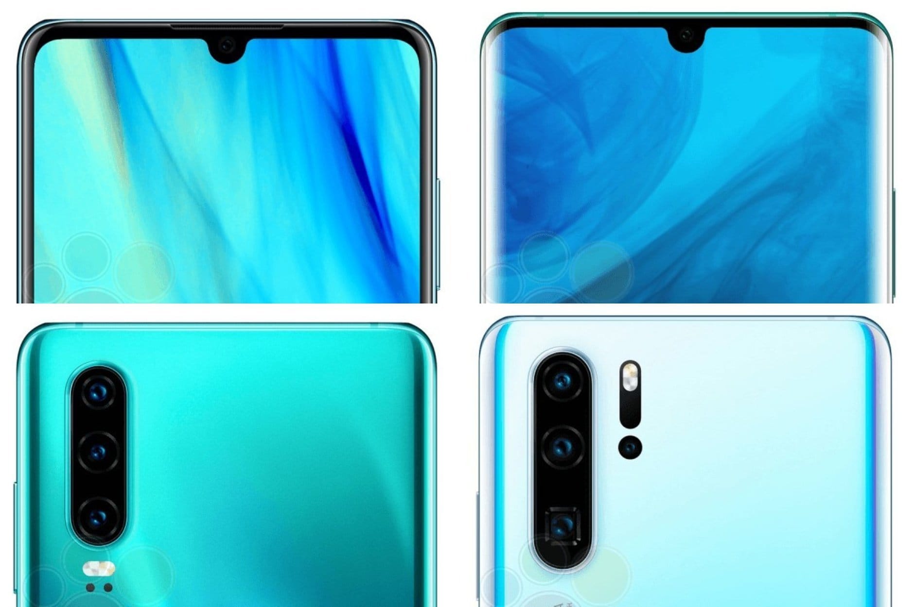 Huawei P30 and P30 Pro leaks start trickling in: Plenty of cameras, big batteries, in-display FPS, and more