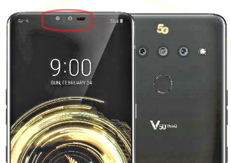 LG V50 ThinQ leak