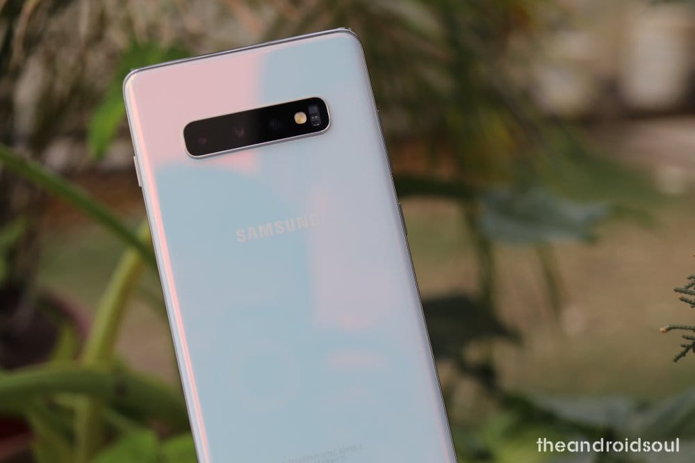 Samsung Galaxy S10 Plus April 2019 security patch