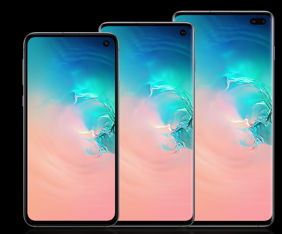 Samsung Galaxy S10e, S10, and S10 Plus